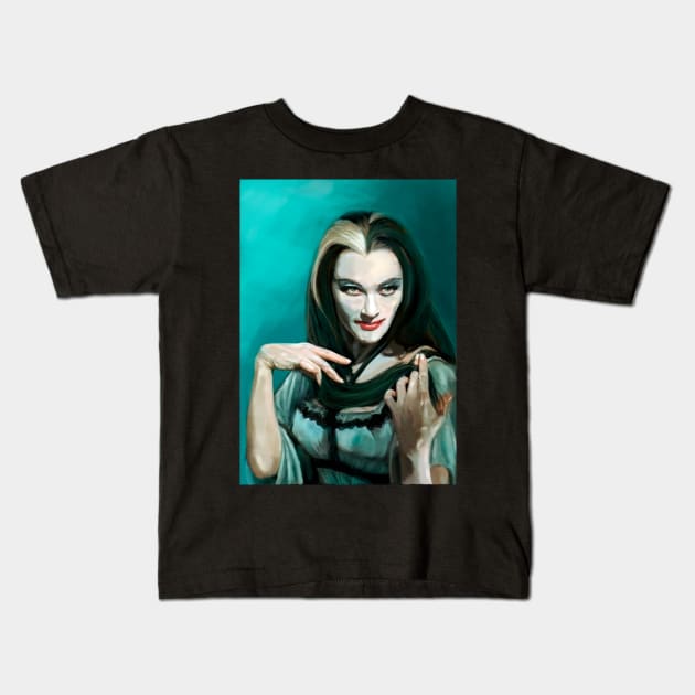 Lily Kids T-Shirt by Alan Frost artwork